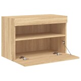 thumbnail of Helloshop26 - Multimedia tv-meubel tv-plank dressoir tv-kast eetkamer woonkamer slaapkamer wandmontage met ledverlichting Sonoma 02_0028020