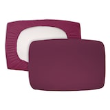 thumbnail of 2er Pack Spannbezug Bezug für Nackenkissen Kissen Baumwolle 40x60cm