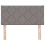 thumbnail of vidaXL Stoffkopfteil Geometrisch mit Kopfteil Taupe 90 cm Stoff