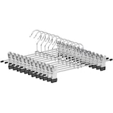 thumbnail of Percha de Metal | Percha de Metal con Pinzas | Diseño Elegante | Ideal para Faldas y Pantalones | Gancho de Acero Inoxidable Giratorio | Pack de 10