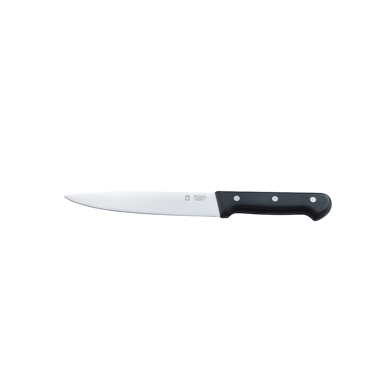 METRO PROFESSIONAL Cuchillo para carne Universal knives, acero inoxidable, 18 cm, negro