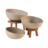 thumbnail of APS   Schale -ELEMENT- Ø 22 cm, H: 6 / 10,5 cm