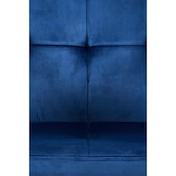 thumbnail of Silla de salón Emia en terciopelo Terciopelo/Azul