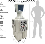 thumbnail of Climatizador evaporativo PARS ECOlounge-6000, caudal de 6.000m3 REALES, 4 salidas de aire y lámpara UV