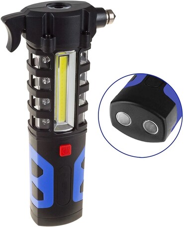 Batteriebetriebene Wand-Taschenlampe | LED-Notfalllampe Für Hotel, Flur & Zuhause | Mit Magnethalterung