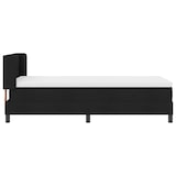 thumbnail of vidaXL Boxspringbett mit Kopfteil Schwarz 200 x 80 cm Stoff
