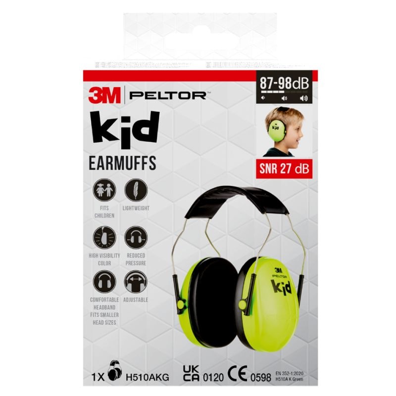 3M Peltor kid Kapsel-Gehörschutz H510, neonpink / schwarz