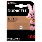 thumbnail of 10x Duracell Uhrenbatterie D371/370 1,55V 40mAh AgO Blister