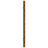 thumbnail of vidaXL Wand-Kopfteil Honigbraun 206x3x63 cm Massivholz Kiefer
