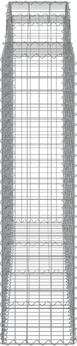 thumbnail of vidaXL Gabionen mit Hochbogen 5 Stk. 200x50x160/180cm Verzinktes Eisen
