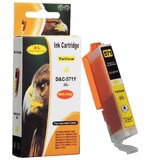 thumbnail of 6 Druckerpatronent kompatibel Canon PGI-570 XL, CLI-571 XL  inkl. Tintenfarbe Grau von D&C