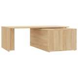 thumbnail of Table basse Chêne sonoma 150x50x35 cm Bois d’ingénierie Modèle Atlas Office Pro Essence