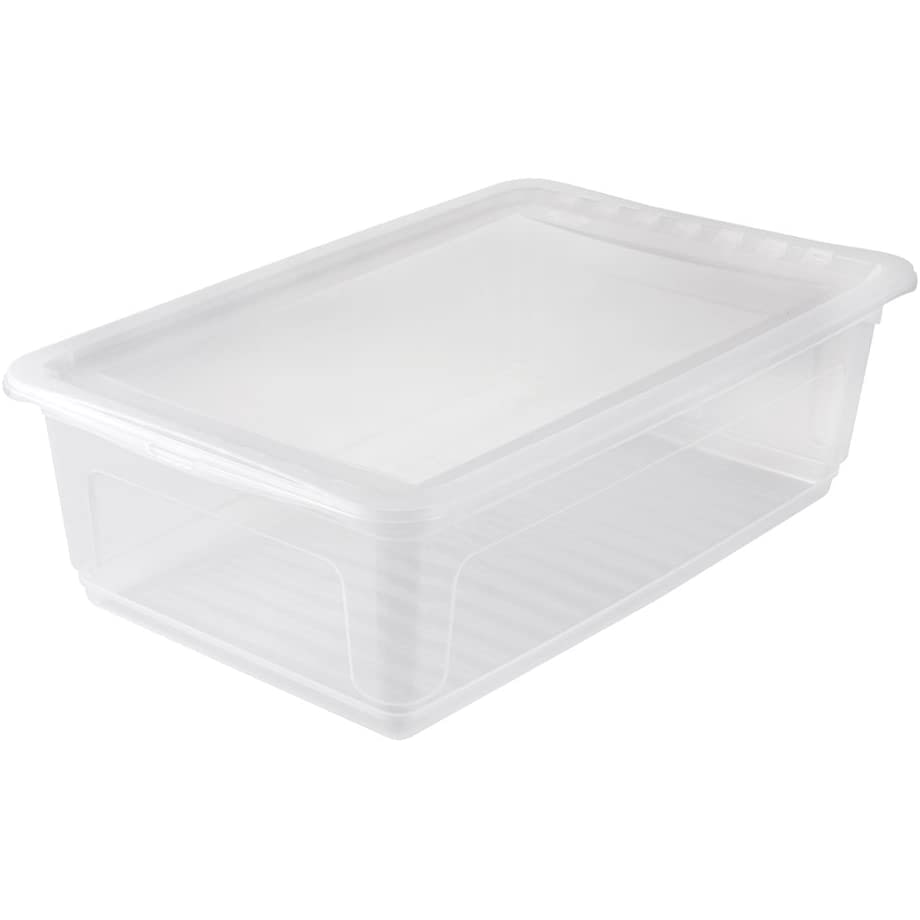 Keeeper - Aufbewahrungsbox 30L 59x39x18 cm Transparent, Kollektion Bea