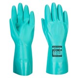 thumbnail of Portwest - Gants de protection chimique en nitrile NITROSAFE 32cm (Pack de 12) #A0D468 Taille 11