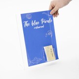 thumbnail of Danieli - Espositore A4 Con Tasca Porta Biglietti da Visita Verticale 5,5x8,5 da Scrivania In Acrilico Trasparente