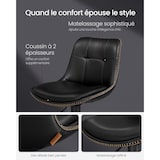 thumbnail of Helloshop26 - Tabourets de bar lot de 2 chaise de cuisine siège pivotant à hauteur réglable matelassé en pu avec dossier et 12_0007737