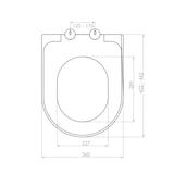 thumbnail of Belvit WC Design Sitz Absenkautomatik Softclose Toilettensitz Duroplast Weiß