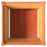 thumbnail of vidaXL Pflanzkübel Wachsbraun 60x60x60 cm Massivholz Kiefer