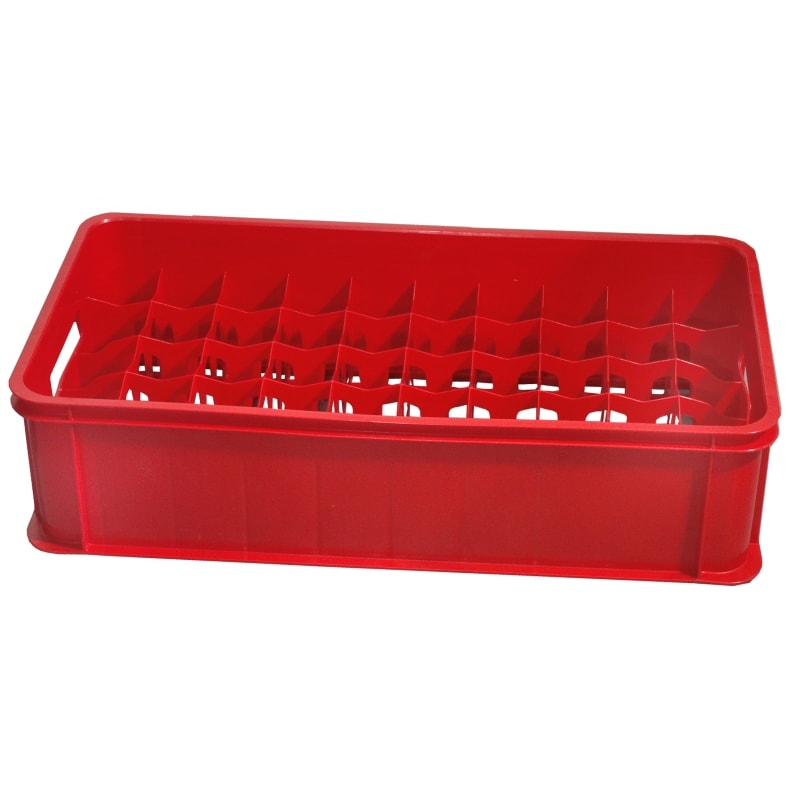 Glazendrager, blauw, 23 cm hoog, voor 0,3 à 0,4 L