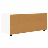 thumbnail of vidaXL TV-kast met lade Wit 100 x 48 x 43 cm Bewerkt hout