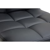 thumbnail of Cadeira de escritório Lucy V2 em imitação de pele preto