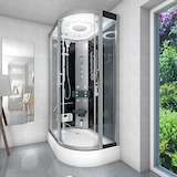 thumbnail of Duschkabine Komplettdusche Fertigdusche Dusche D60-73T1R 80x120 cm ohne 2K Scheiben Versiegelung