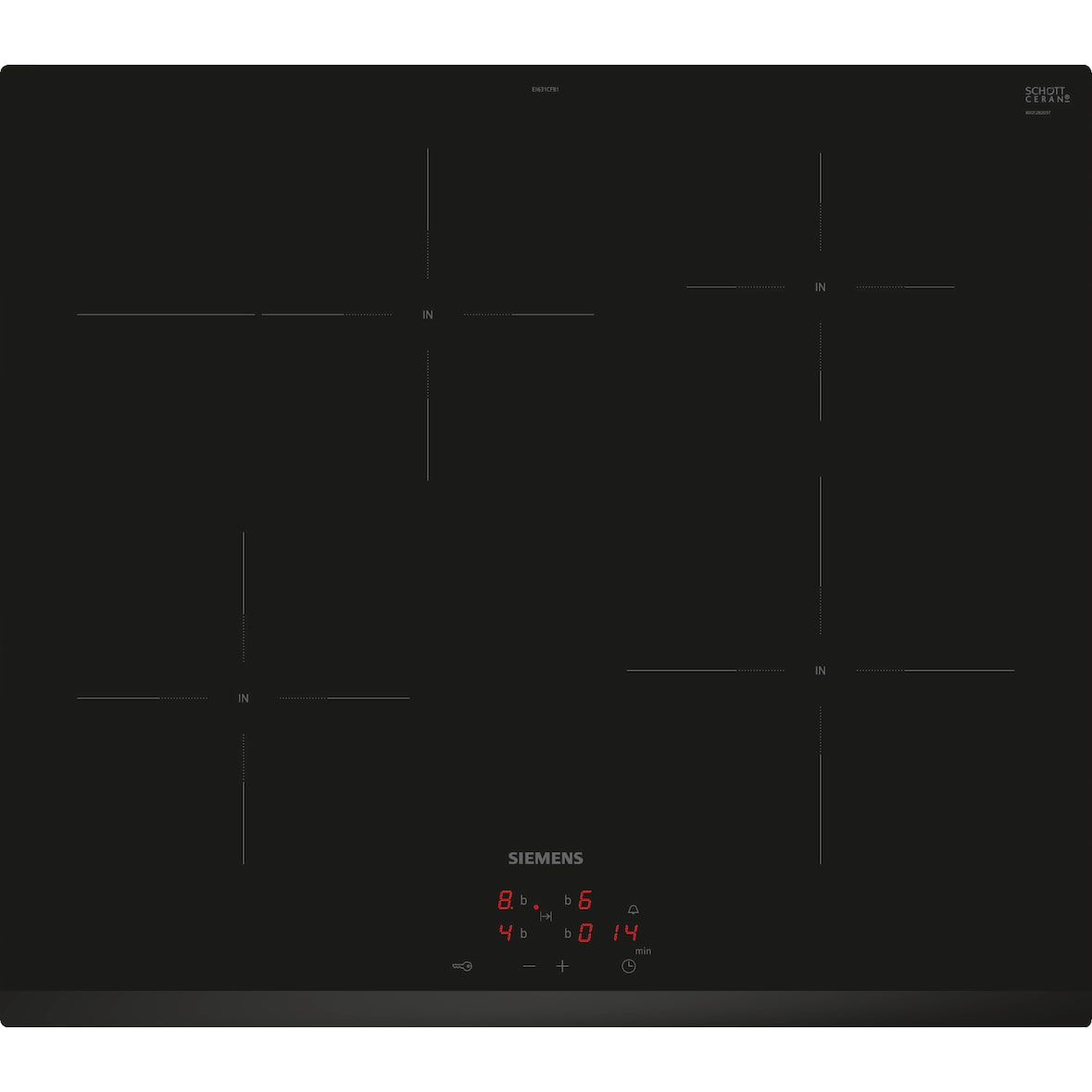 Siemens Induktion Kochfeld EI631CFB1E Autark 60 cm