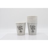 thumbnail of 500x Coffee To Go Becher 8oz 200ml Grau