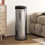 thumbnail of Sensor-Mülleimer Edelstahl silber 30,5x30,5x85 cm, 50 L, Soft-Close