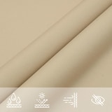 thumbnail of Toldo de vela rectangular tela Oxford beige 6x8 m