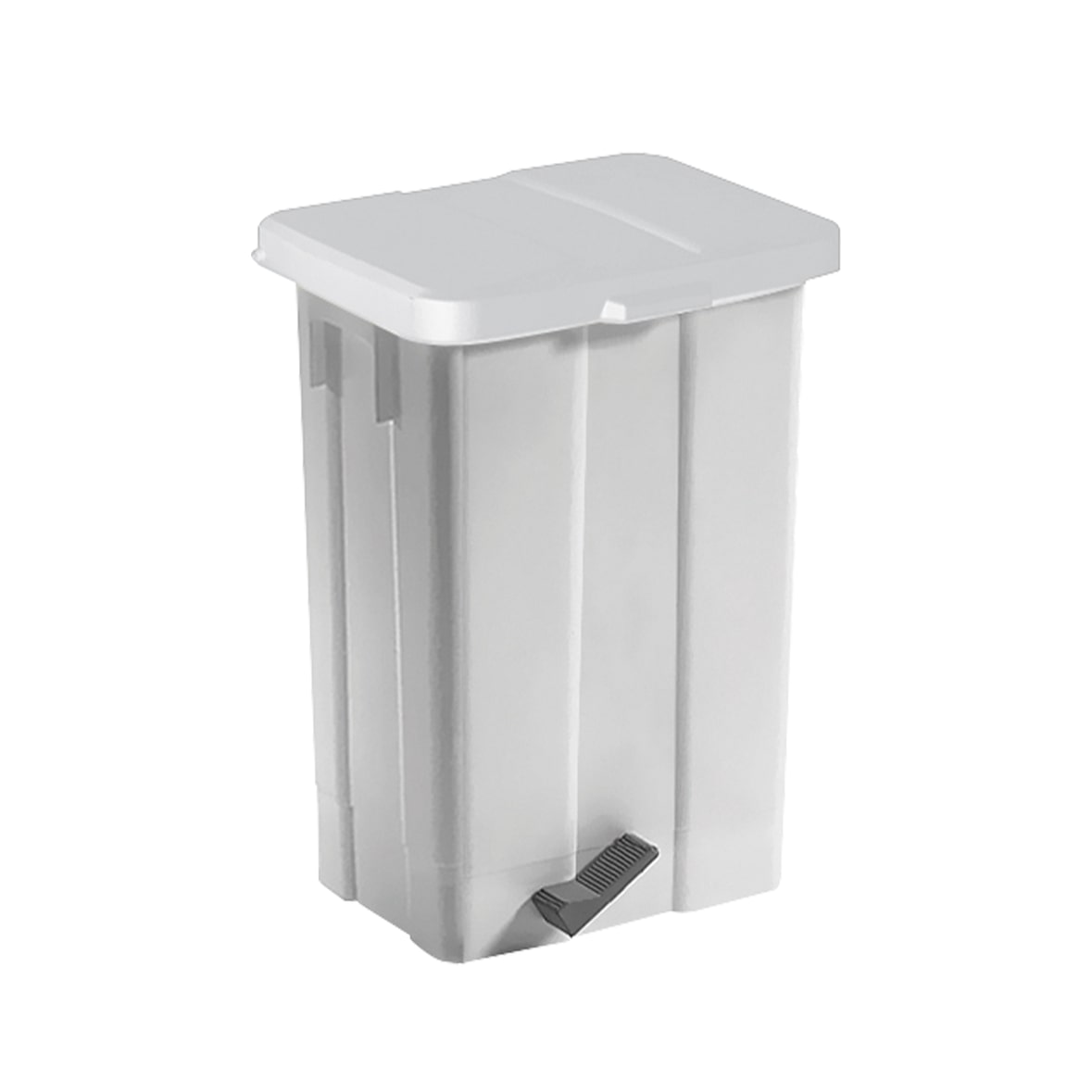 L2G - DIFP50BI - poubelle blanche polypropylene 50l