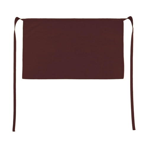 BRUSSELS Short Bistro Apron: One Size / Terracotta