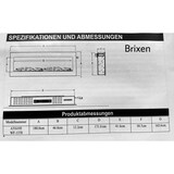 thumbnail of Wandkamin Elektrokamin Brixen B180 cm
