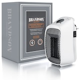 thumbnail of Brandson Steckdosen Heizlüfter 400W, Mini Keramik Heizung, Digitalanzeige, energiesparend, Thermostat, Überhitzungsschutz, Automatische Abschaltung