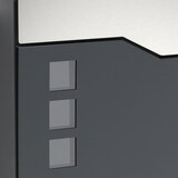 thumbnail of Helloshop26 - Buzón de pared de diseño portaperiódicos y revisteros galvanizado y en acero inoxidable 37 x 37 x 10,5 cm antracita 16_0000093