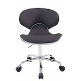 thumbnail of Banco de trabalho em tecido Las Vegas V2 cinza escuro