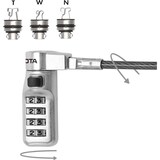 thumbnail of Dicota d31713 câble antivol noir 2 m - câbles antivol noir, code,