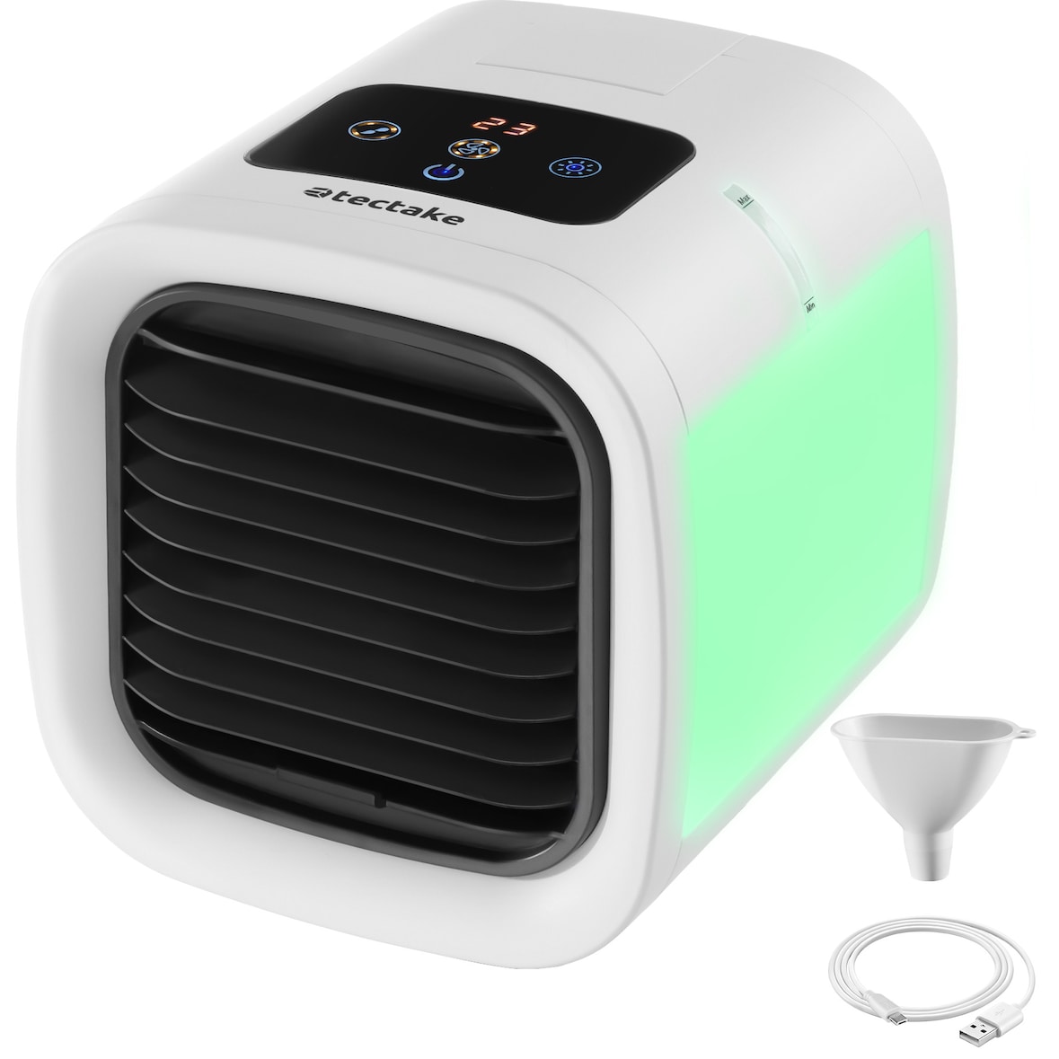 Luftkühler Frosty mit LED-Beleuchtung, 2 Kühlstufen, 8W