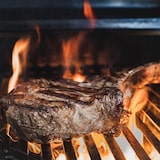 thumbnail of Griglia graticola professionale in acciaio INOX con raccolta liquidi - 64x40xH10 cm.