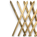 thumbnail of Recinzione traliccio estensibile 250 cm max in legno di pino per esterno LASA - 80 cm