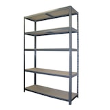 thumbnail of Etagère modulable 5 plateaux bois / métal 40x120xH178 cm 220 kg/plateau