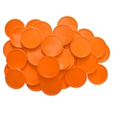 thumbnail of Grootverpakking: CombiCraft Blanco munten / Consumptiemunten Oranje - diameter 29mm - 1000 stuks