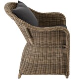 thumbnail of tectake Conjunto de ratán y aluminio lujoso compuesto de 2 sillones y mesa  Natural