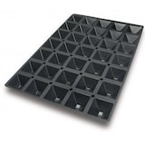 thumbnail of LACOR Platin-Silikonform BLACK 60x40 für PYRAMIDS 35 Kavitäten von 65x65x35 mm, 61 ml