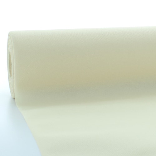 Tischdeckenrolle Creme aus Linclass® Airlaid 118 cm x 25 m, 1 Stück