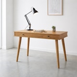 thumbnail of Ocrea Escritorio Roble Macizo Mid-Century y MDF Alta Resistencia  120 x 60 Cm.