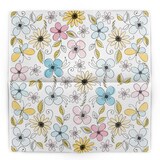 thumbnail of Sovie HOME Serviette Nikita aus Linclass® Airlaid 40 x 40 cm, 12 Stück Schmetterling Blumen Frühling Sommer