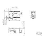 thumbnail of METZ CONNECT 25G-net Jack, 25Gmodul