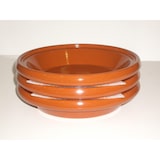 thumbnail of METRO Professional Tajine Basis, Terrakotta, ⌀ 21 x 4 cm, 900 ml, ofenfest (max. 180°C), braun, 3 Stück