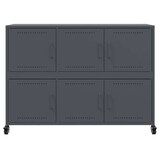 thumbnail of vidaXL Sideboard Anthrazit 100,5x39x72 cm Stahl